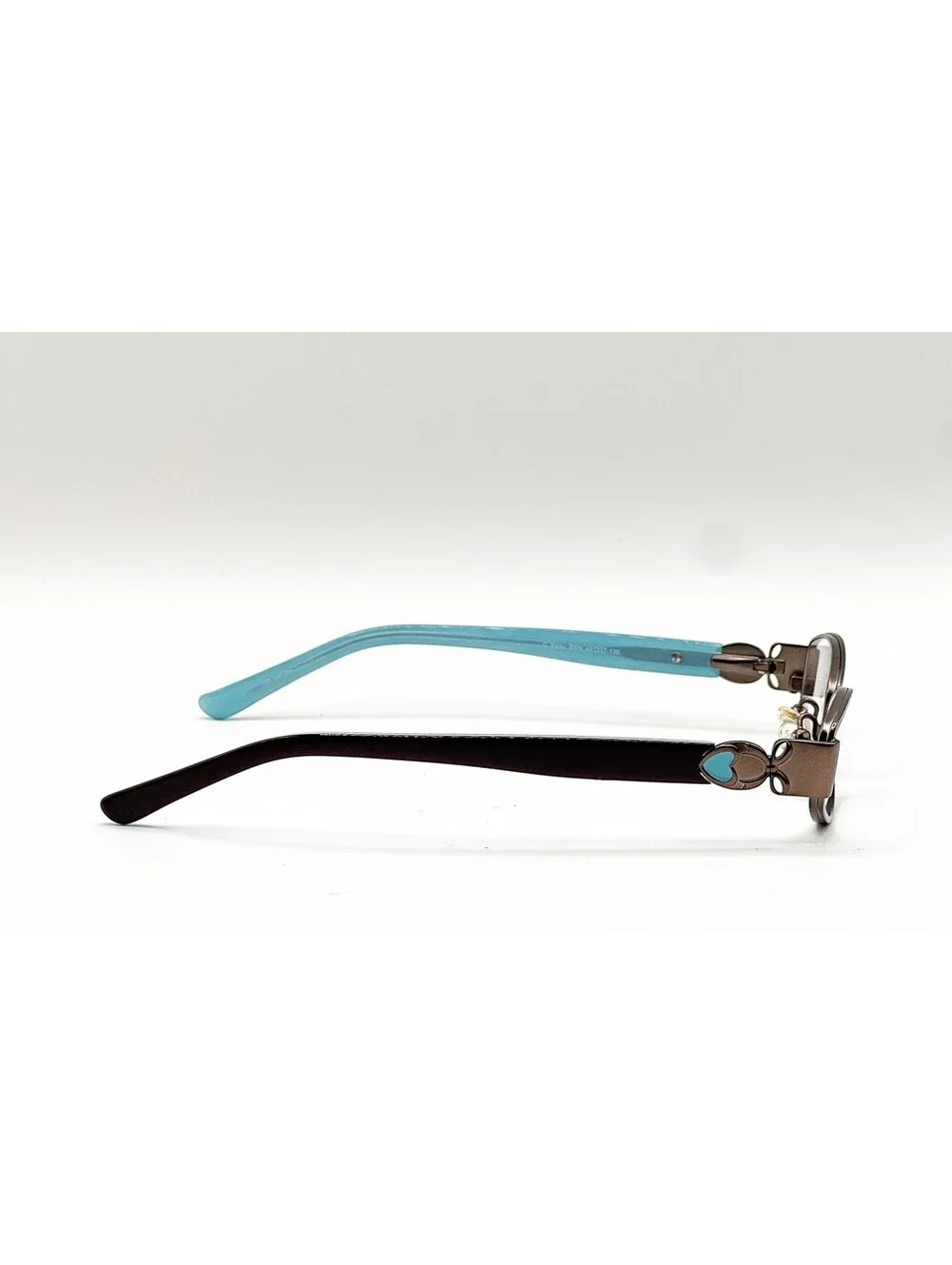 Candie's C Beau Brn Satin Brown Modified Oval Authentic Eyeglass Frames 45-17